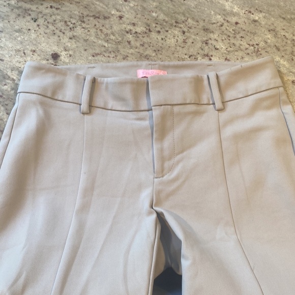 NWT Lilly Pulitzer Chantal Stretch Dinner Pant in Palm Beach Grey. Size 4 - Picture 6 of 8